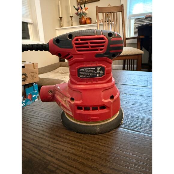 Hyper Tough 2.5-Amp 5-Inch Orbital Sander – Model AQ20036G - Picture 3 of 8